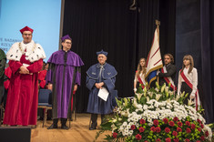 [FOTO] Ks. prof. Michał Heller doktorem honoris causa Politechniki Rzeszowskiej