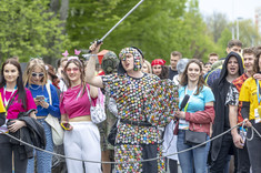 Korowód studentów Politechniki Rzeszowskiej,