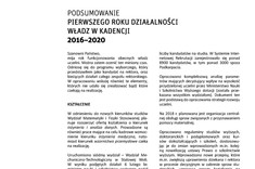 Władze Rektorskie Politechniki Rzeszowskiej o pierwszym roku kadencji